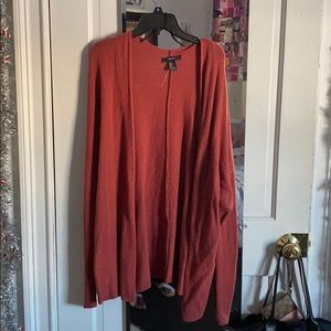 Burgundy cardigan, NEVER WORN!